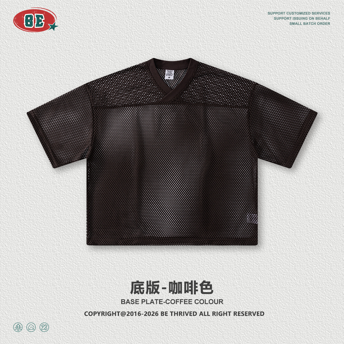 Be Hombres| Verano americano retro malla Boxy corto ancho plegable impresa camiseta de manga corta suelta chaqueta versátil hombre