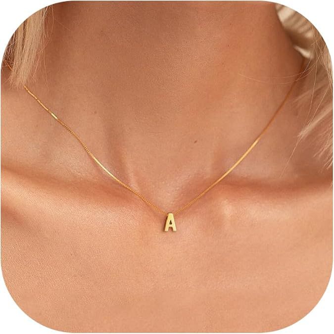 European and American Niche Design Simple Fashion Letter Personality Necklace Elegant Temperament All-match 26 Letter Clavicle Chain for Women