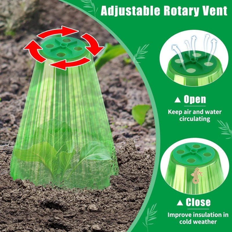 Plant Protection Cover with Breathable Valve, Sun Protection Seedling Cover, Plant Cover, Waterproof Gardening Plant Vegetable Seedling Cover