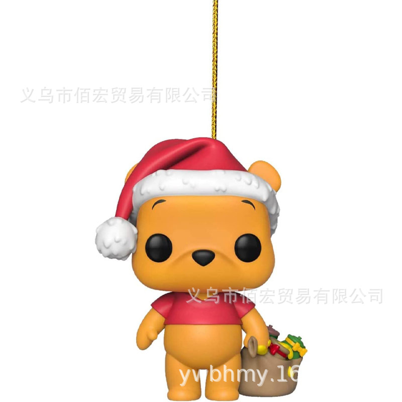 2022-23 nuevo acrílico adornos de árbol de Navidad casa coche mochila colgante chica hija regalo de cumpleaños