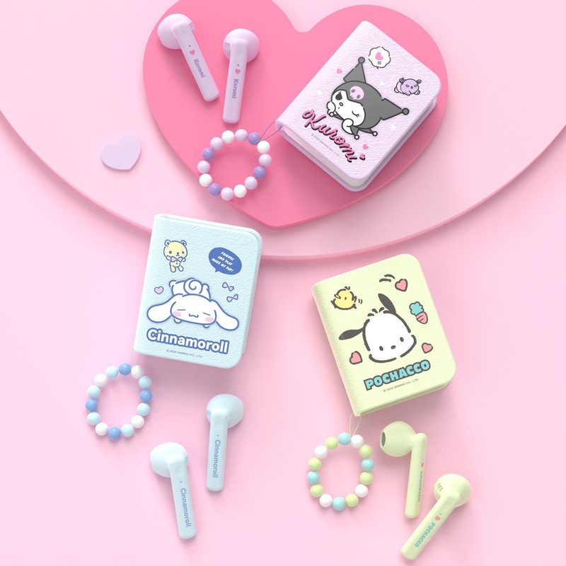 Authentic Sanrio Book Bluetooth Headset Kurome Cartoon Cute Student Gift Earplugs Wireless Long Battery Life Authentic Sanrio Book Bluetooth Headset Kurome Cartoon Cute Student Gift Earplugs Wireless Long Battery Life
