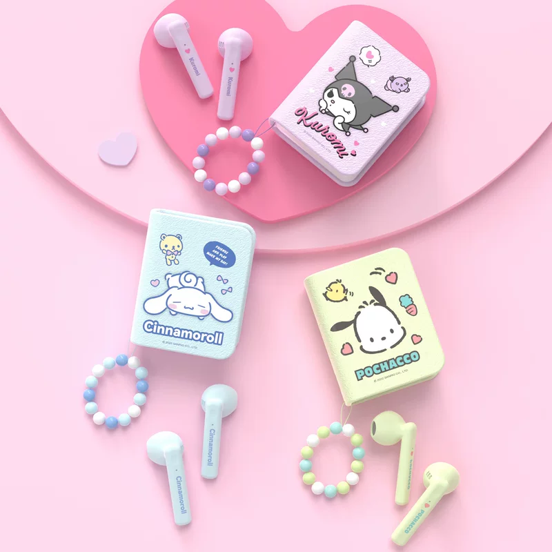 Sanrio, headphones, wireless earplugs, bluetooth