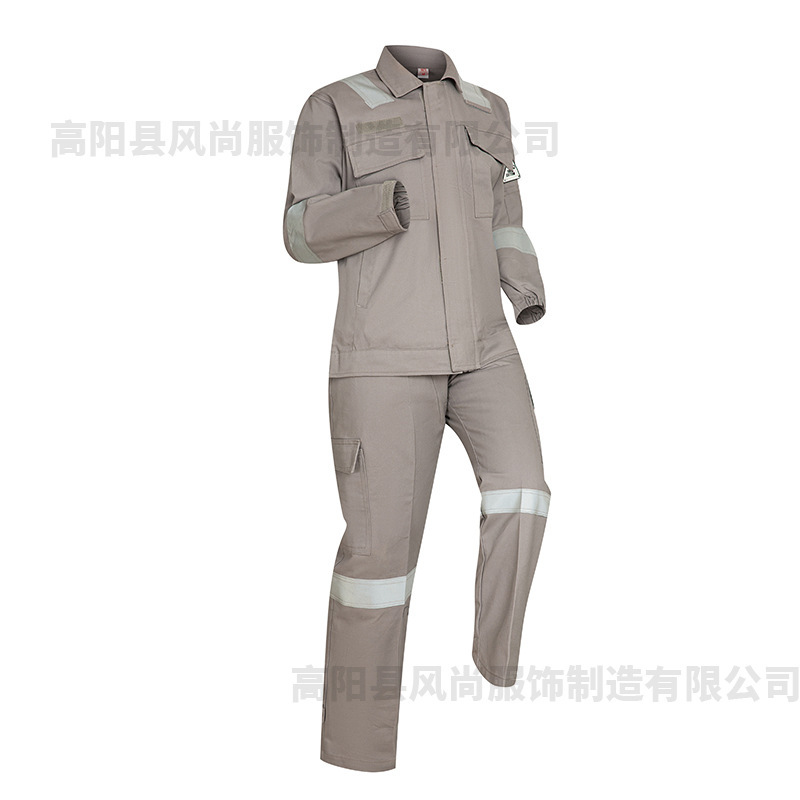 春秋季全棉多反分体工装工厂车间煤矿工作服套装男耐磨劳保服批发|undefined