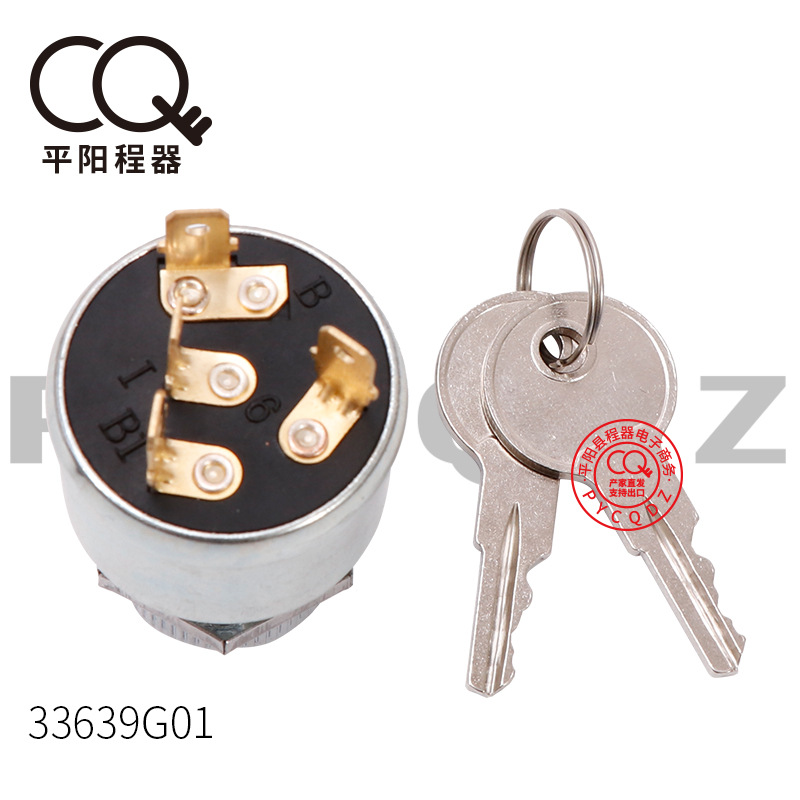 33639-G01 golf cart ignition start switch with key sightseeing car cross-border applicable TXT EZGO