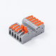 Welding-free butt plug-in quick connection terminal DF-2604D-5 end plug-in wire Air quick plug-in terminal