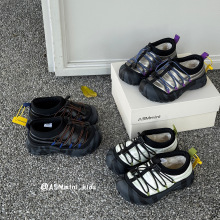 儿童防水矮帮保暖大棉鞋2025冬季新款男女童户外防滑一脚蹬棉靴