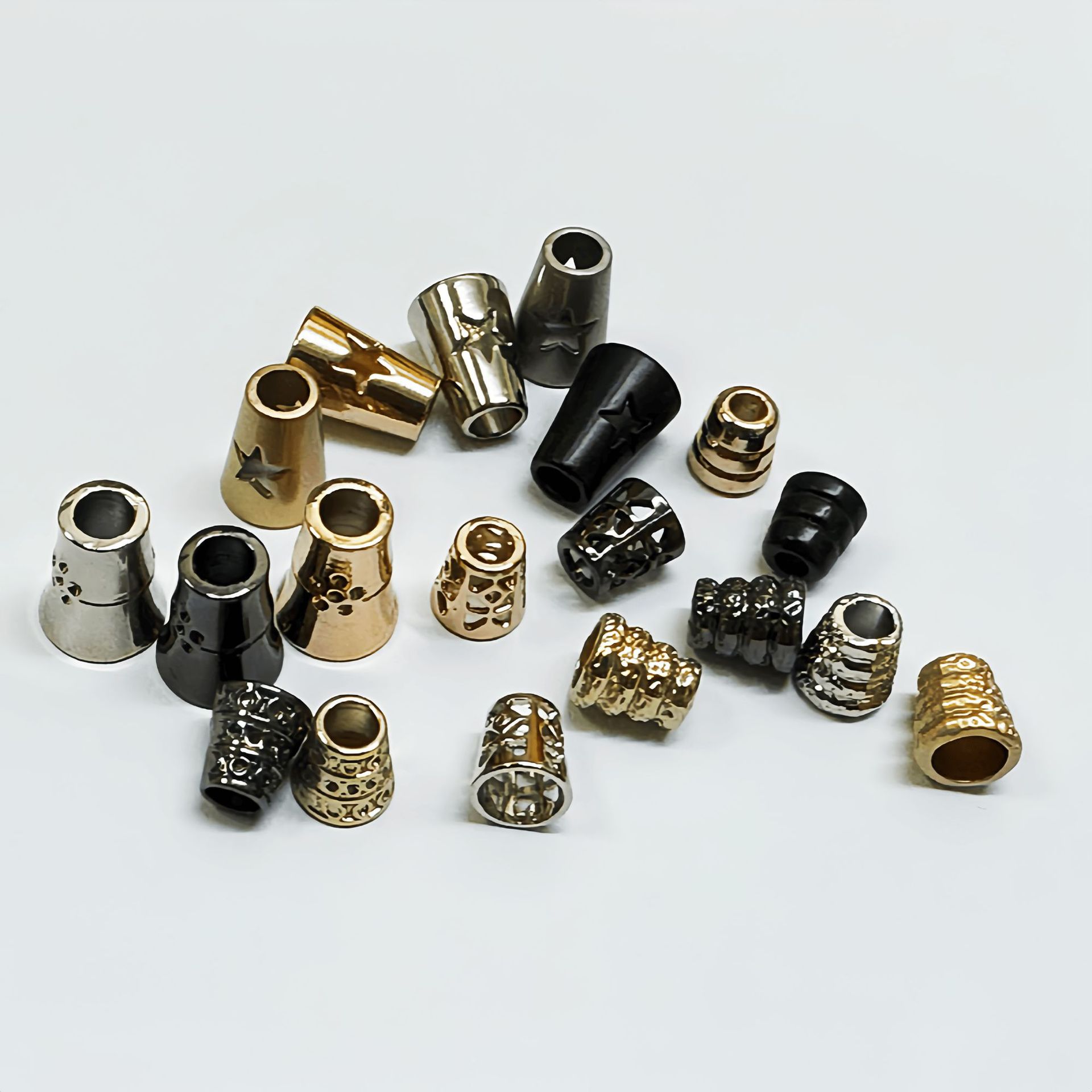 厂家直销 现货直供金属吊钟卡扣绳扣五金服装箱包羽绒服