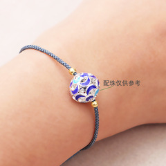 細款半成品芊綿手鍊手工diy飾品黃金瑪瑙路路通女生小眾百搭手繩