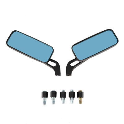 Rearview Mirror, Square: Motorcycle rearview mirror