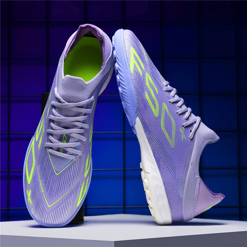 Zapatos de Fútbol con Tacos de KPU y TPU Transpirables para Césped Natural y Artificial