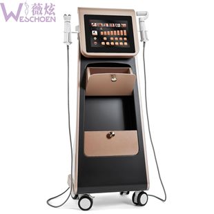 A59 Cross-Border Vertical Desktop Vertical M8 Gold Radio Frequency Microneedle Beauty Instrument Fractional for Export Only