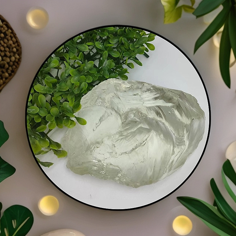 现货供应白色玻璃块石笼景墙造景装饰用透明不规则玻璃石头高颜值