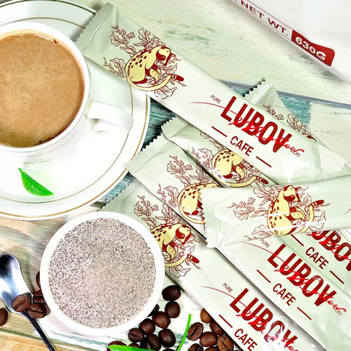 Malaysia imported light luxury style LUBOV two-in-one instant coffee white 630g hotel office coffee