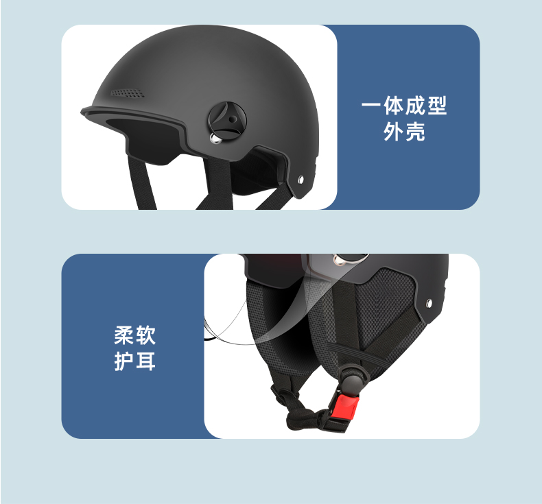 3D Helmet Four Seasons Universal Electric Motorcycle 3C Certified