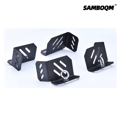 Strap-On Roof – Roof rack - black-limit-bracket-4-piecesset-25mm-thick