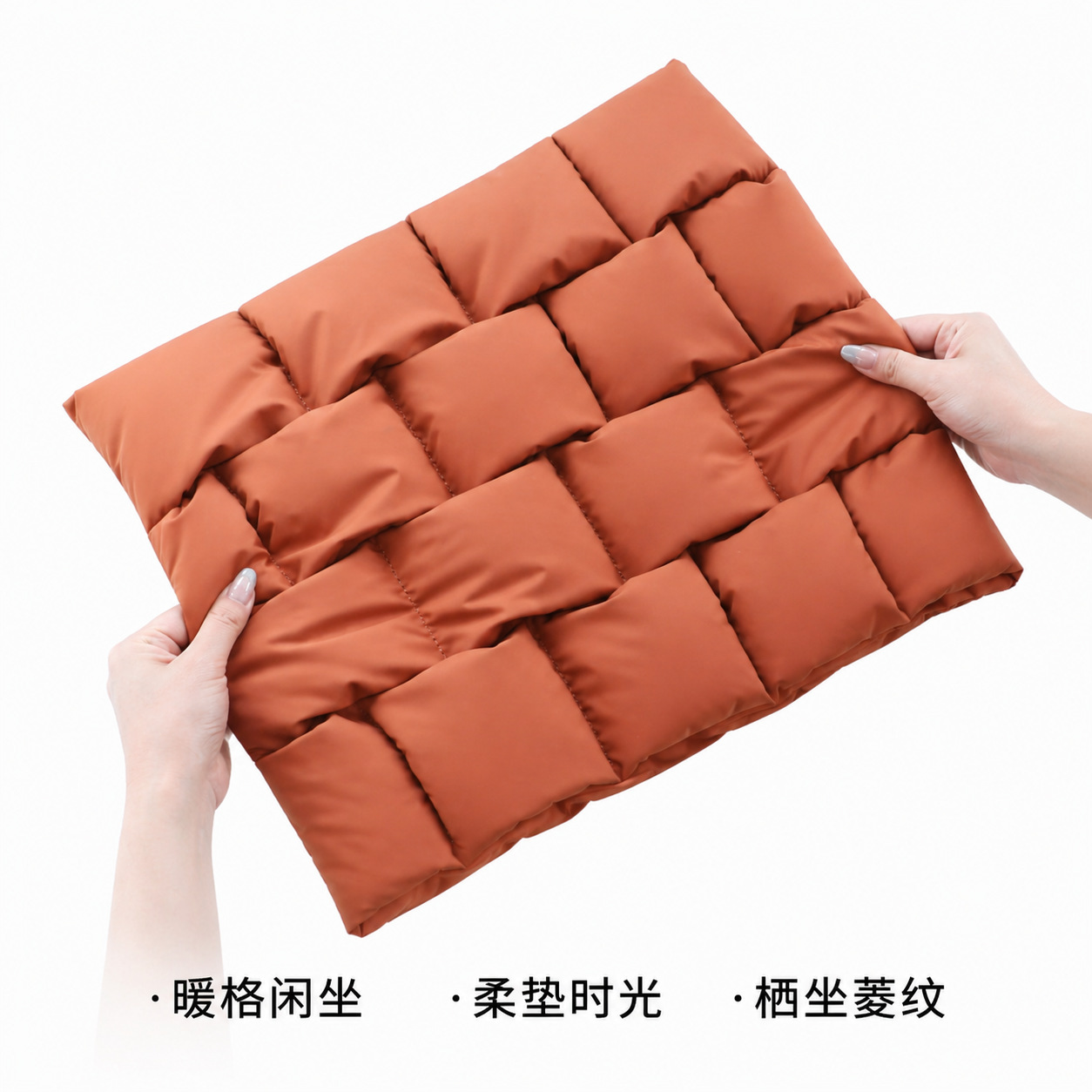 Car seat cushion with bubble padding, suitable for all seasons, filled with memory foam, anti-stain leather, suitable for Honda, Toyota, Nissan