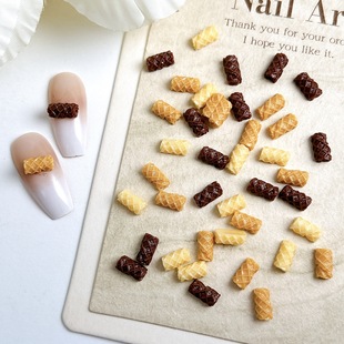 Resin Handmade Materials Cream Mobile Phone DIY Handmade Food Toys Chocolate Bars Egg Rolls Nail Art Jewelry Accessories Wholesale