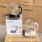 万利达养生壶1.8L机械分体式电热烧水壶全自动玻璃煮茶器煎药壶