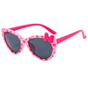 Children's sunglasses with bow, cartoon sun protection cream, new collection, Korean style, UF-protection