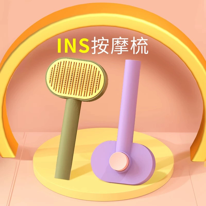 Кошачья расческа, чтобы перейти к плавающим волосам