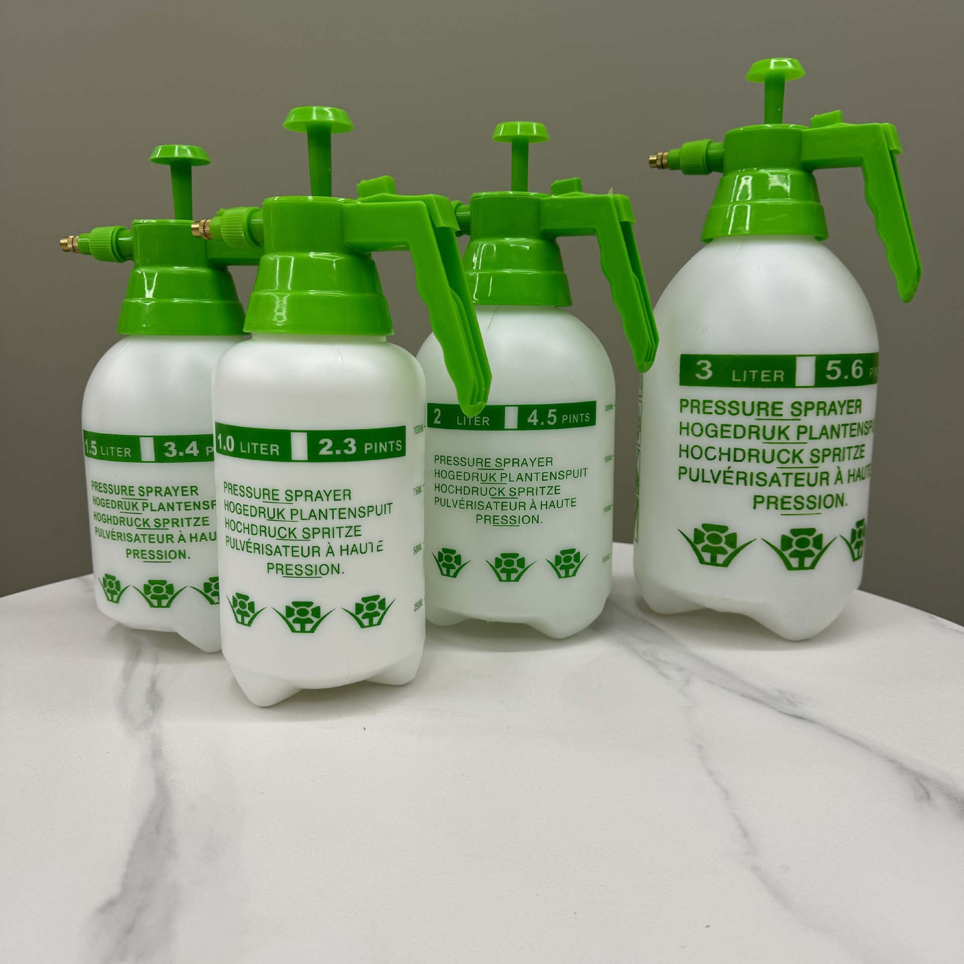 Botella de pulverización neumática para jardinería de riego de flores doméstica desinfección especial pulverizador pequeño riego de plástico hervidor de agua
