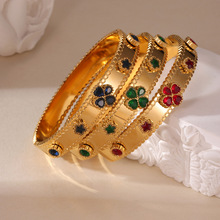 ŷ���羳�������������Ů ��ɫ���ʯ��Ҷ���ֻ� ��18K�������