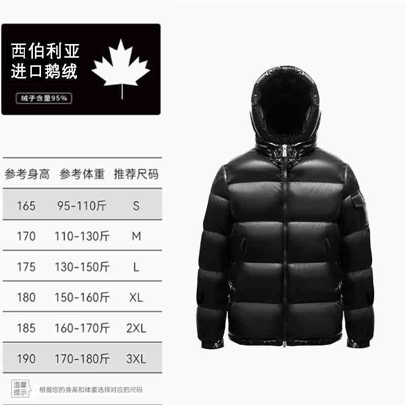 Big Sale 95 White Goose down Winter New Upgraded Red Bread Jacket Winter Warm Men's Work Clothing Pure Color down Jacket