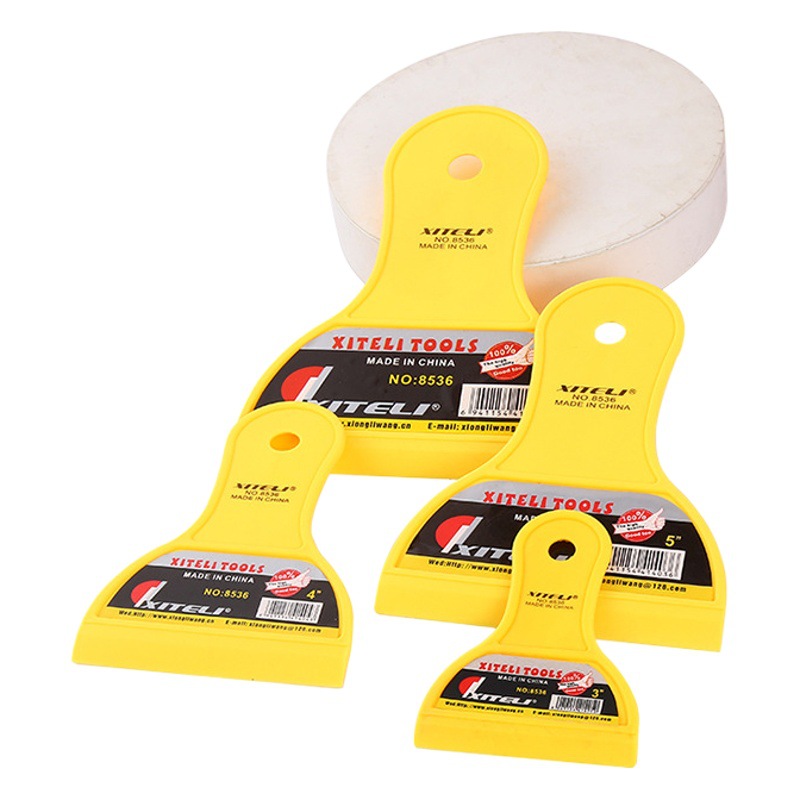 Pala de plástico de limpieza del coche teléfono móvil película de vidrio herramienta de limpieza Pequeña pala wallpaper Pared raspador de piel