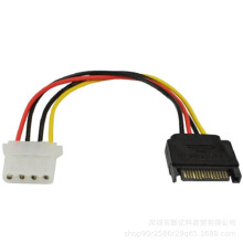 �ԴӲ�PSATA�DIDE�Դ��15Pin���D��4Pinĸ��늾�4P�DSATA�D�Ӿ�