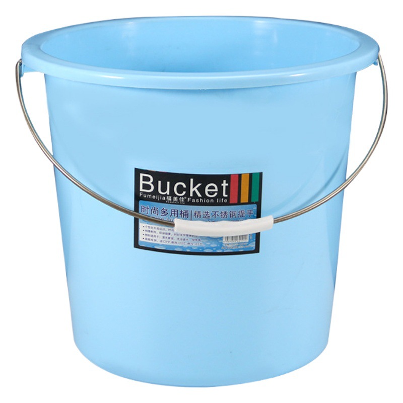 Factory supply wholesale bucket plastic bucket thickened drop-resistant with handle household car wash bucket bucket bucket storage bucket