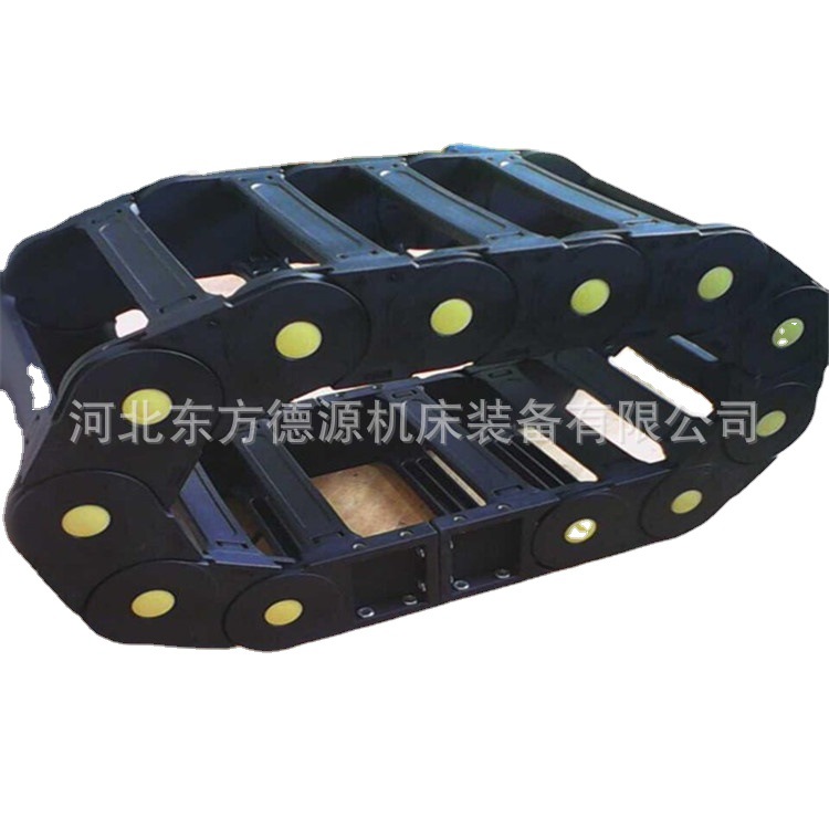 供应CNC数控机床线缆牵引拖链 尼龙轻型工程塑料拖链 万向拖链