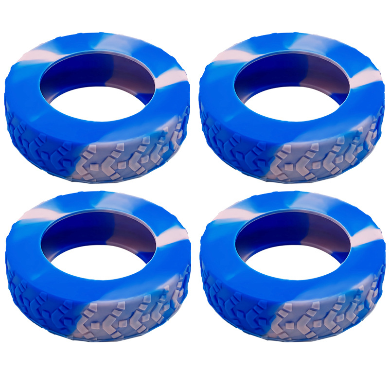 2 세대 휠 세트 대형 도파민 블루 핑크 4 팩