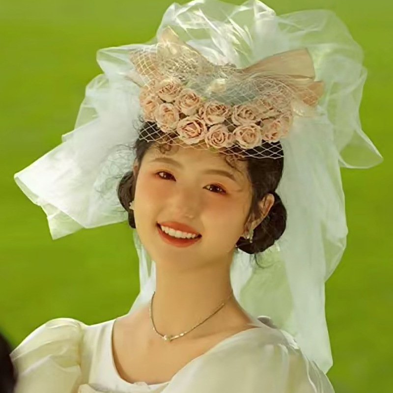 Pink Floral Hat Image 2