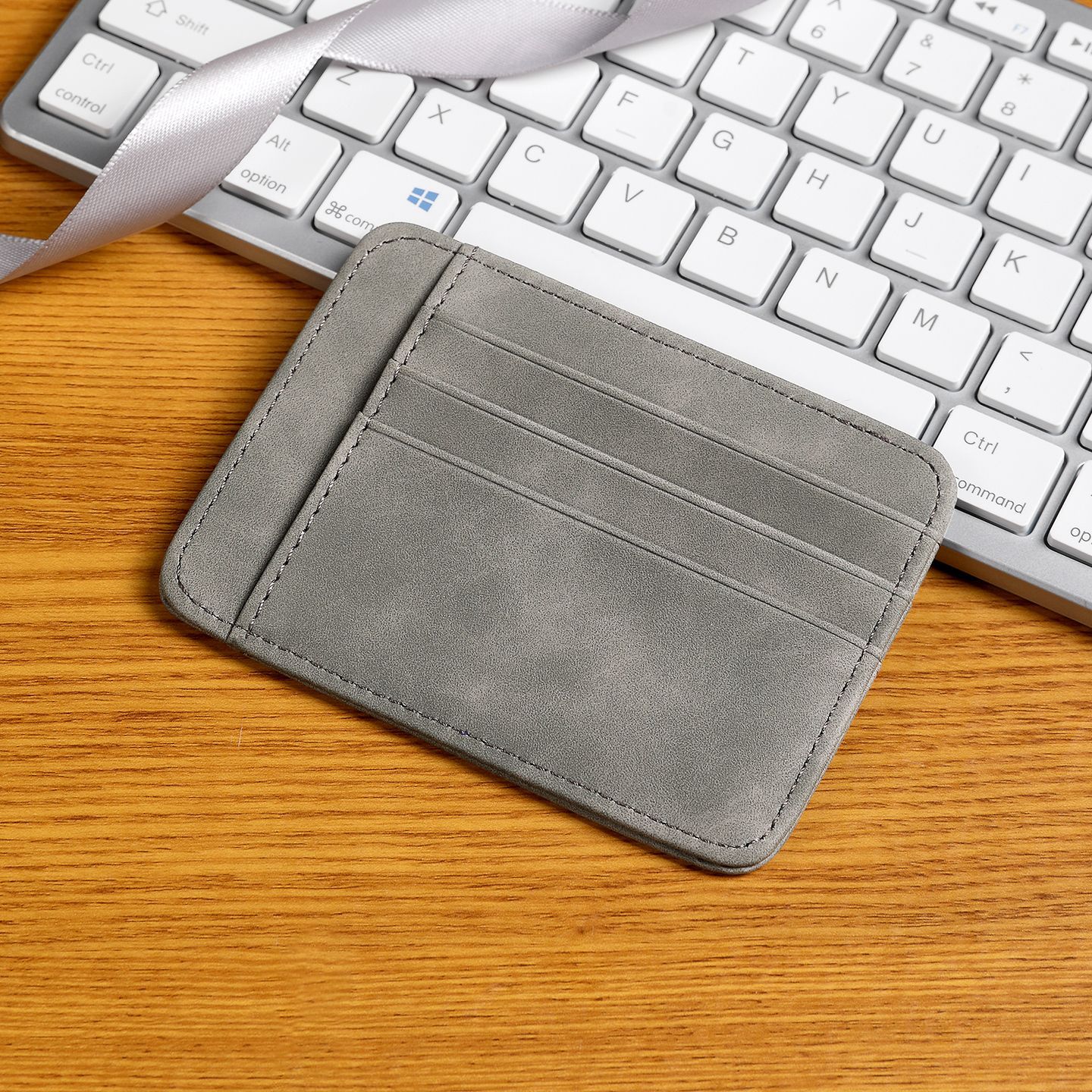 Bolsa de tarjetas de alta calidad, bolsa de tarjetas de alta calidad, bolsa de tarjetas de alta capacidad, bolsa de tarjetas de cuero de imitación de pu, delgada y compacta