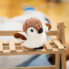 ネット赤かわいい萌え小鳥ストラップぬいぐるみ人形