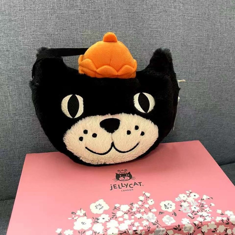 ドロップシッピング ジェリーキャット バルセロナベアバッグ ぬいぐるみ人形 クマのバックパック クロスボディバッグ ギフト|undefined