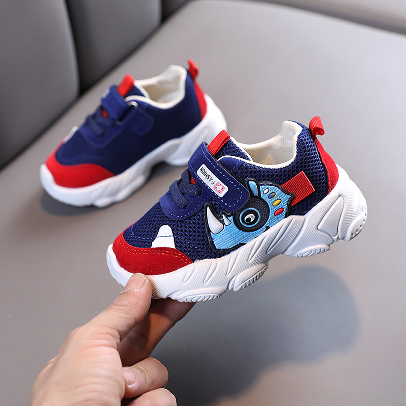 Frühling Herbst Baby Jungen Mädchen, Sport Atmungsaktive Mesh Mittlere und Kleine Kinderschuhe, Freizeitschuhe_voghion.com