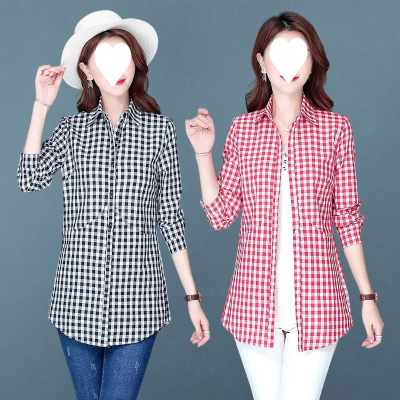 Autumn shirt, retro jacket, oversize