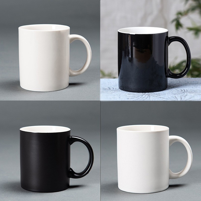 Ceramic Mugs from Foreign Trade Manufacturers, Customizable with Logo, Pattern, and Design; Cultural and Creative Gift Cups; Bone China Cups; Coffee Cups