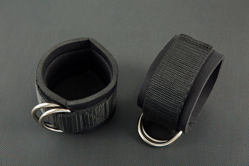 Anillo 2D correa de tobillo de algodón cuerda elástica entrenamiento de pierna equipo de protección hebilla de tobillo correa de tobillo 1 par