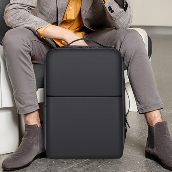 New Cross-Border Factory Backpack Multi-Functional Commuter Business Backpack Computer Bag Waterproof with USB Charging and Expandable
