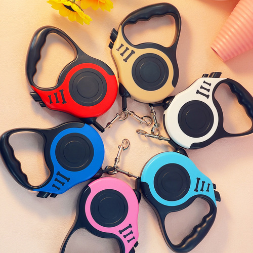 Small and Medium Dog Leash, Dog Collar, Walking Rope, Pet Dog Automatic Retractable Leash, Pet Supplies