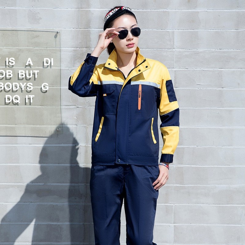 工作服套装秋冬长袖劳保服加厚耐磨工厂车间电工汽修服工地电焊|undefined