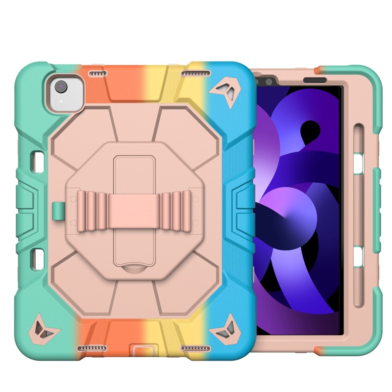 适用ipad pro11寸air4-5代平板保护套旋转支架儿童防摔壳创意|undefined