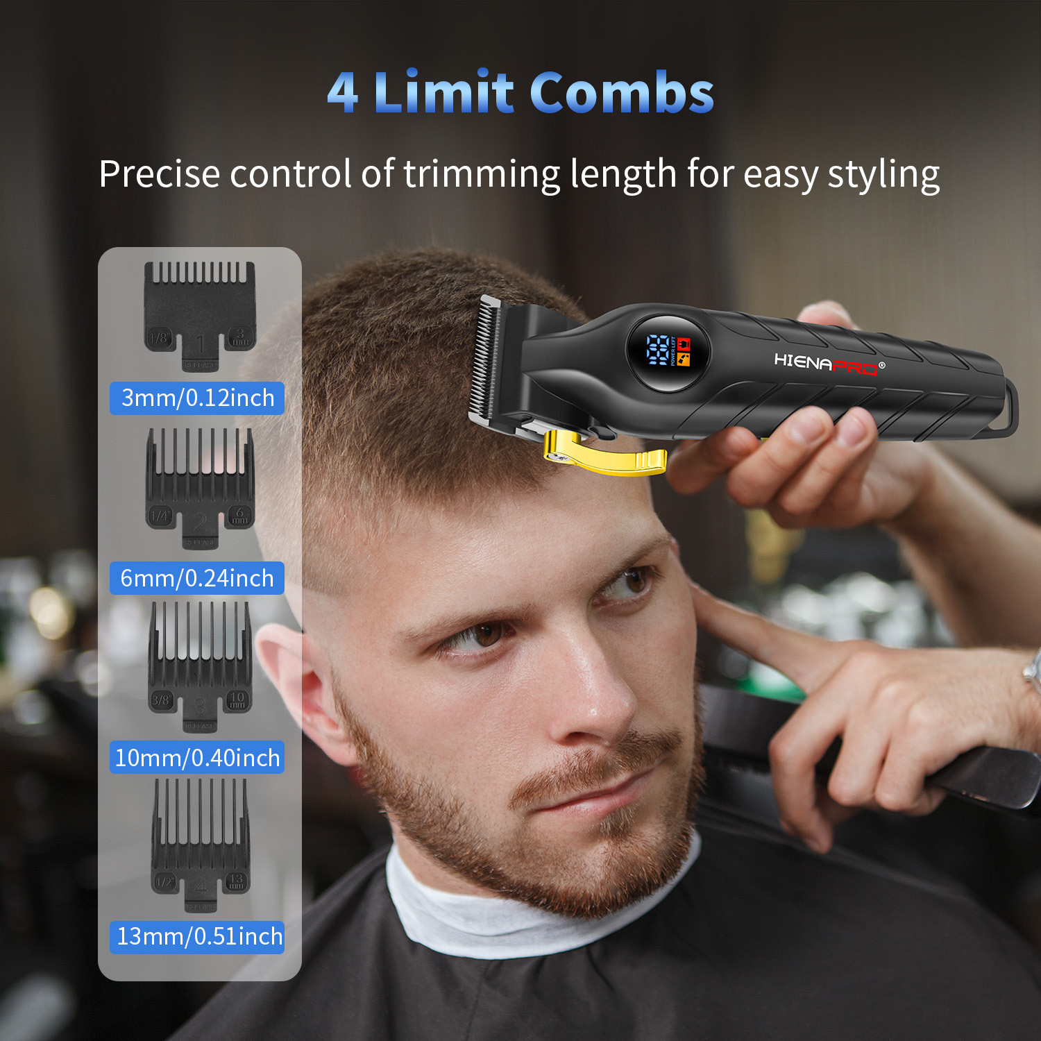 usb cortador de pelo eléctrico doméstico de alta gama cortador de pelo eléctrico recargable transfronterizo afeitador calvo venta galvanizado