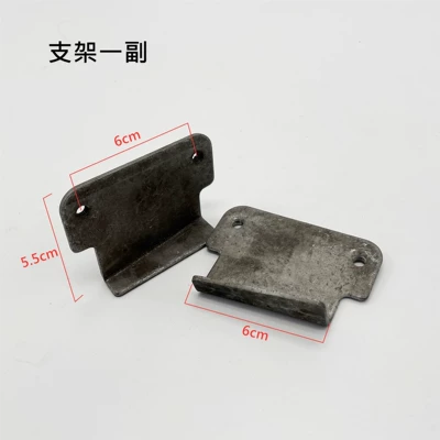 Electric Scooter Rear Mudguard, Rear Wheel Inner Mudguard, Electric Motorcycle Water Guard, Universal Pp Plastic Guard (Electric vehicle fender) - a-pair-of-fender-brackets-with-screws