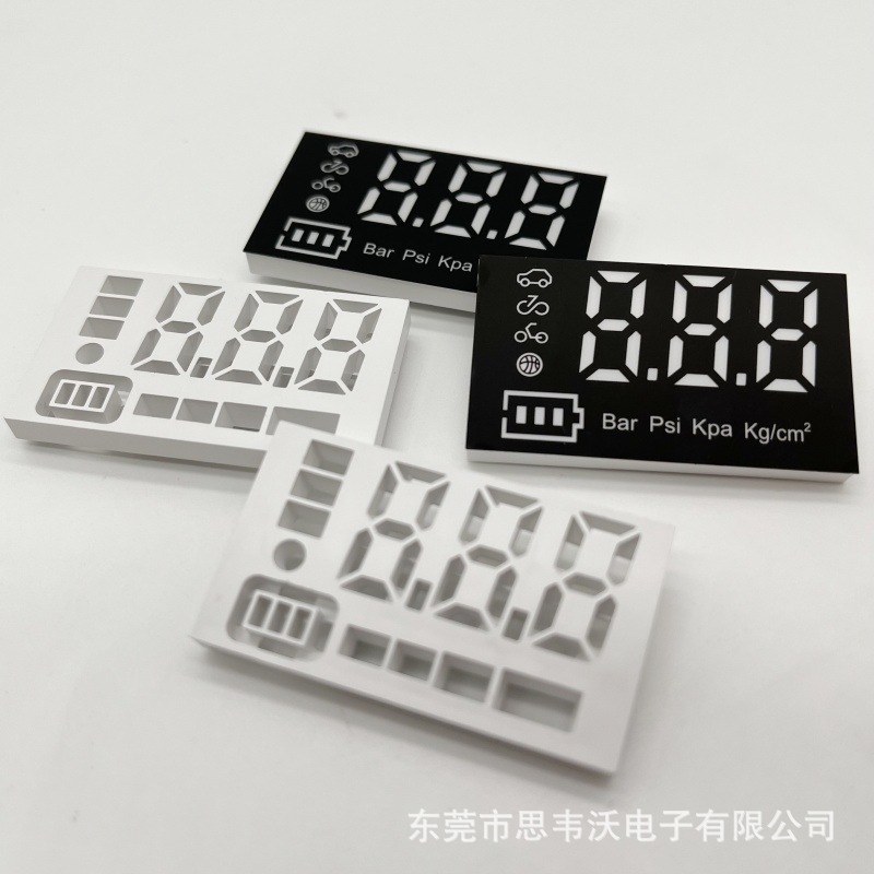 东莞源头厂家直销4224汽车充气泵LED数码管彩屏套件数码管塑胶壳