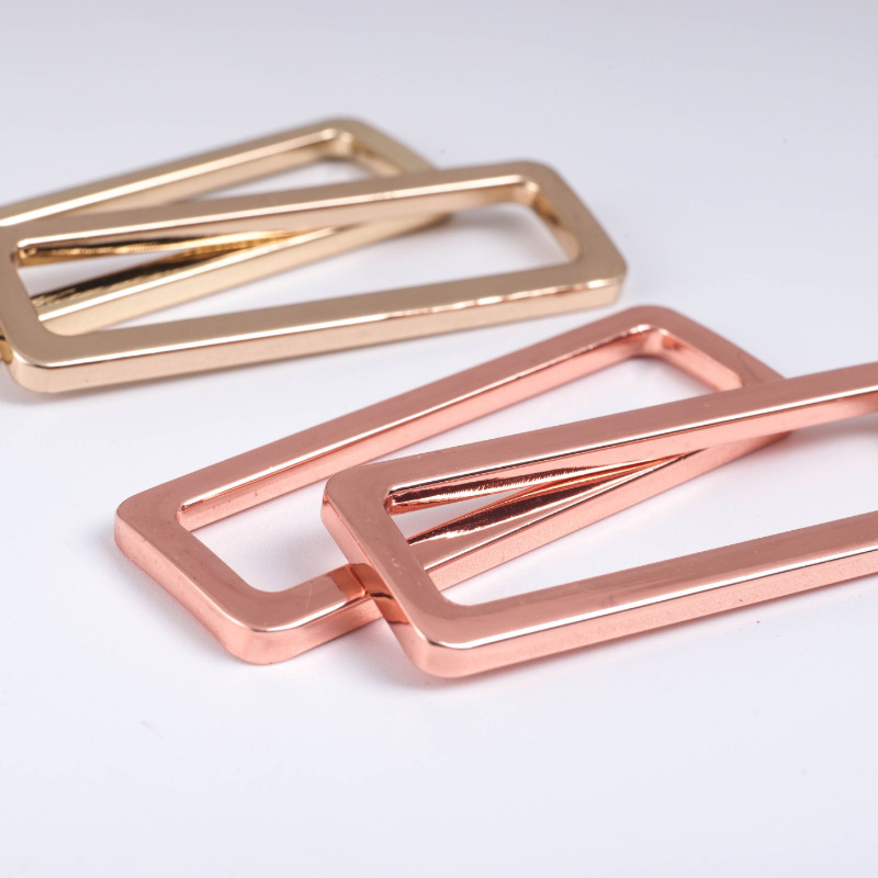 Square Buckle, Backpack Webbing Adjustment Buckle, Decorative Buckle, Long Rectangular Accessory Buckle, Luggage Strap