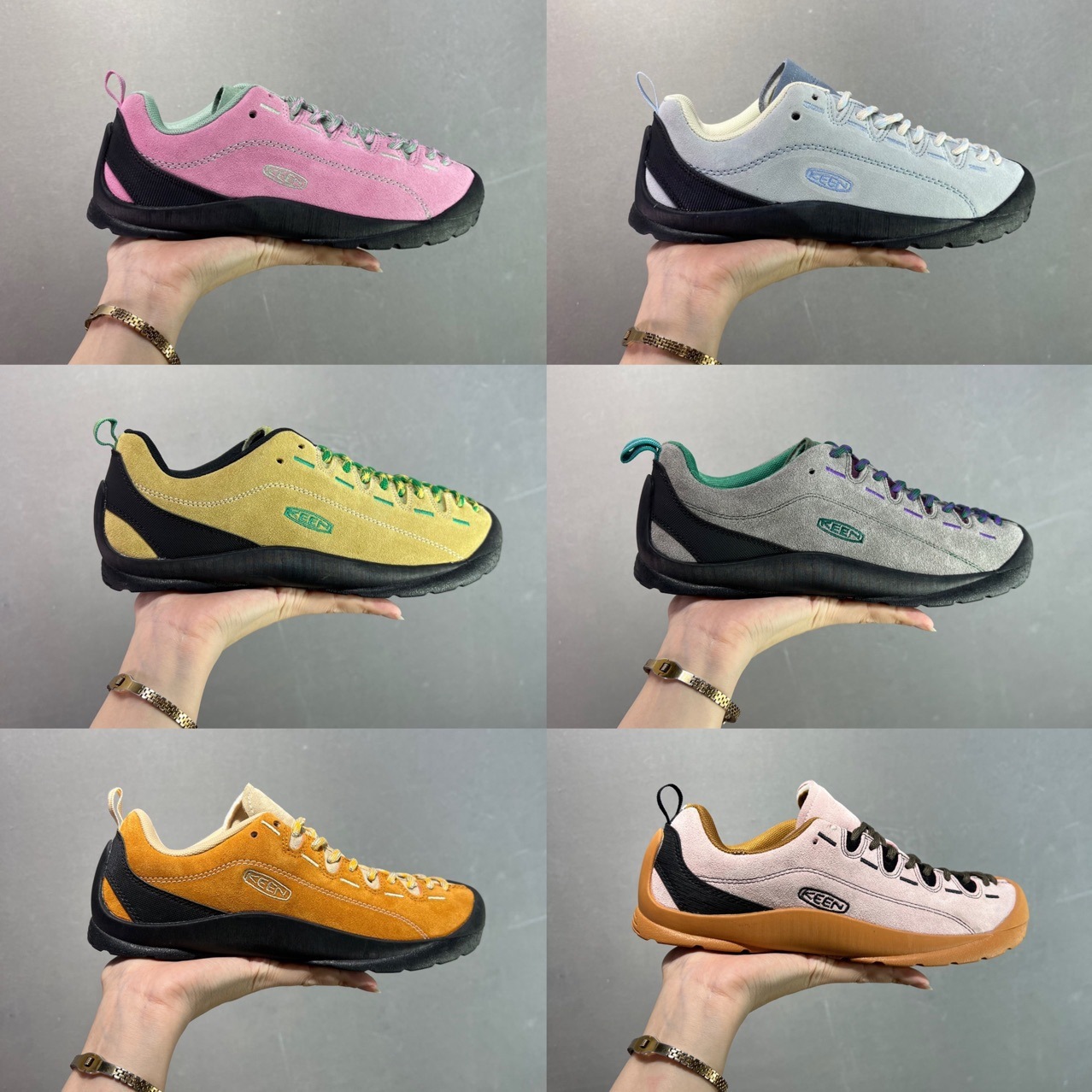 Putian Shoes Foreign Trade Keen Hiking Shoes Outdoor Shoes Jasper Camping Non-Slip Hiking Casual Shoes for Men and Women Couples Cross-Border