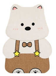 Seat cushion, seat cover, 2026 New Model Car-Specific - khaki-overalls-puppy-backrest-x1